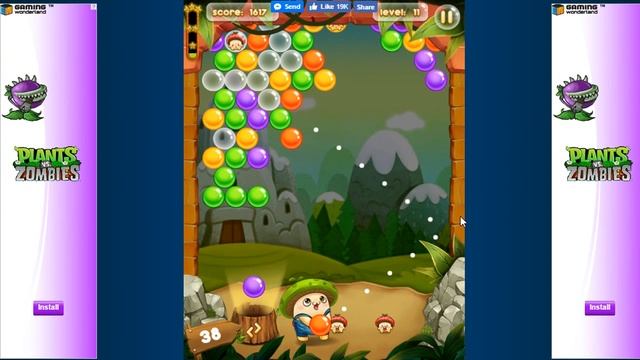 Bubble Shooter - Pop Adventure Khmer - Game Play #5 смотреть онлайн