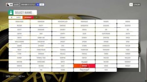 How To Change Your Name Forza Horizon 4