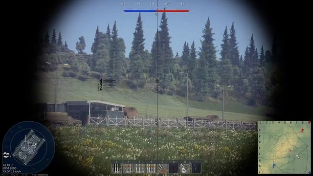 Танк vs самолет ( War thunder ) смотреть онлайн