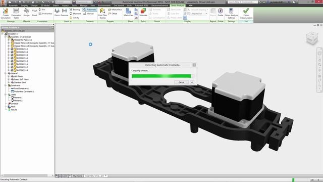 Autodesk Inventor Stress Analysis смотреть онлайн