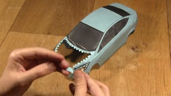 DIY Hyundai Accent Paper Model