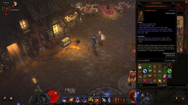 Diablo 3 - Demon Hunter Unhallowed Essence PTR Update 2 (RoS Patch 2.2.0) смотреть онлайн