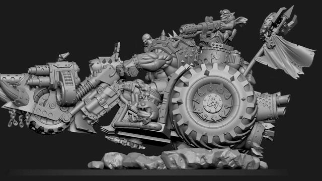 Rider of Iron Horde (3d turntable video) смотреть онлайн