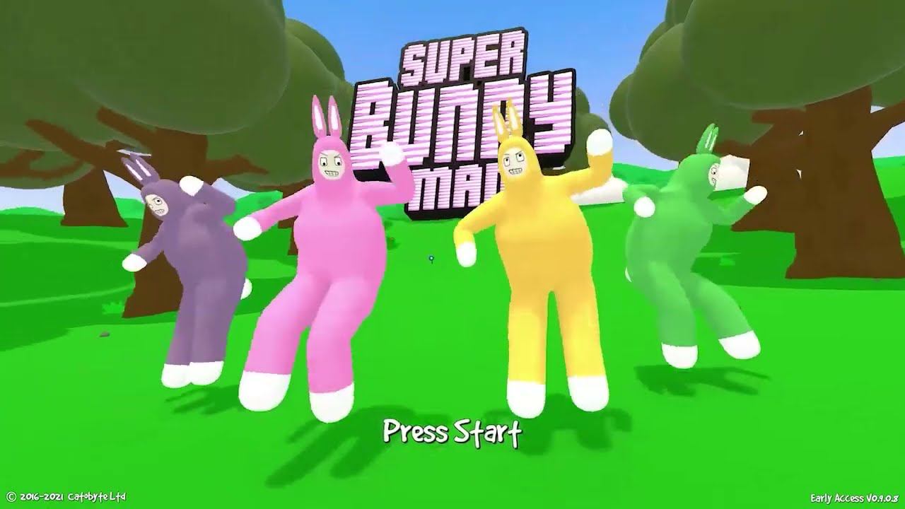ВЕСЕЛИМСЯ В Super Bunny Man