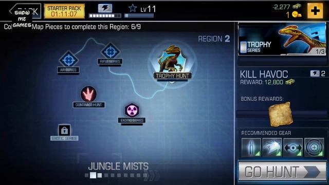 Dino Hunter - TROPHY HUNT - REGION 2 - Full Game Play 1080 HD смотреть онлайн