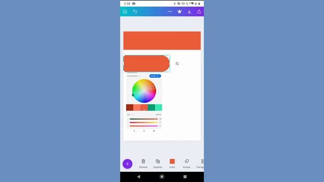? Cómo hacer una infografía en CANVA desde tu celular ? SEMANA CANVA 2/5 смотреть онлайн