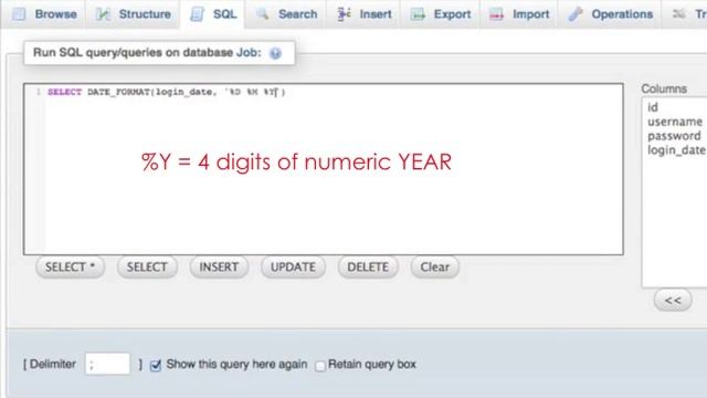 MySql Date Format Part 1 - MySql DATE_FORMAT PHP foreach() смотреть онлайн