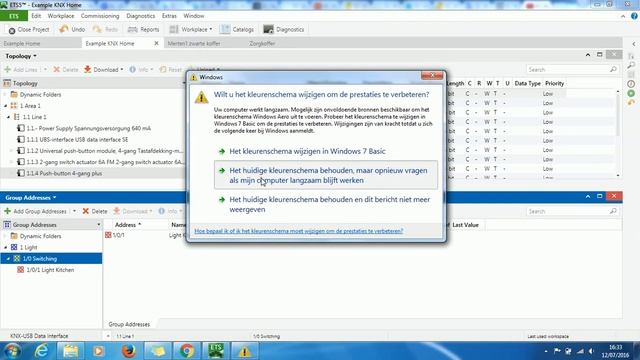 KNX ETS5 Switching