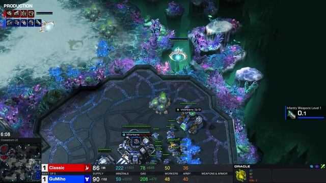 MECH All-in vs PROTOSS In GSL смотреть онлайн