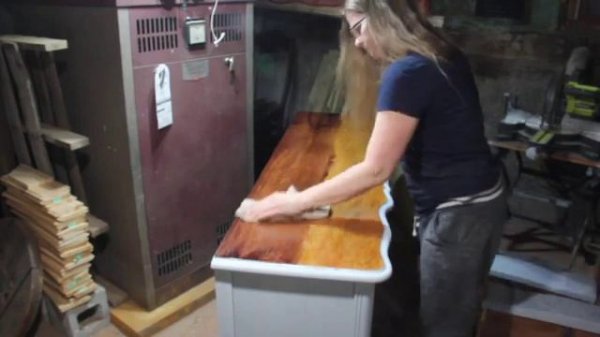 FB Marketplace Furniture Flip | Furniture Makeover | Trash to Treasure | water stain fix