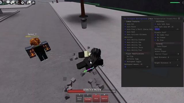 Roblox The Strongest Battlegrounds Script (Auto hit, auto skills, auto farm) смотреть онлайн