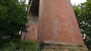 Скоростное строительство виадуков в 19 веке. Ж/Д виадук в городе Честер- ле- Стрит, Англия.