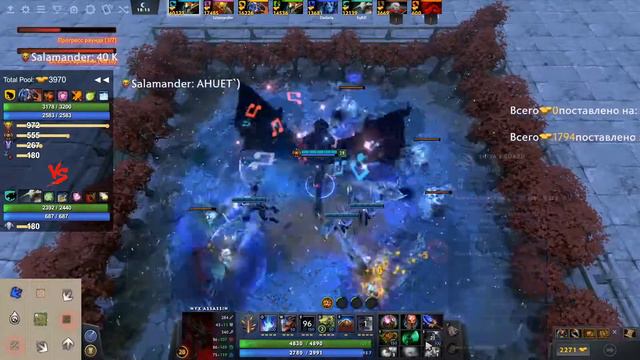 #4 САММОНЕР ЛЁГКАЯ ПОБЕДА НА НЮКСЕ В КАСТОМКЕ CUSTOM HERO CHAOS! [Dota 2] смотреть онлайн