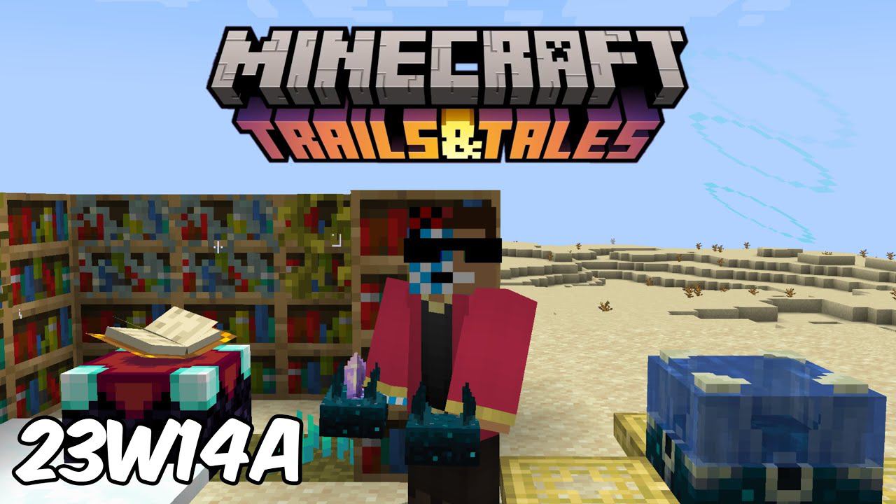 23w14a | НОВЫЙ ФОН, СКАЛК-СЕНСОР, СТОЛ ЗАЧАРОВАНИЯ | Обзор нового снапшота майнкрафт