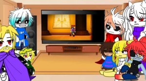 Undertale react to judgment “my au” (undertale) “reaction video”