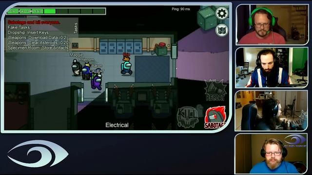 Blind Wave Plays: Among Us - First Time Playing Highlight!! смотреть онлайн