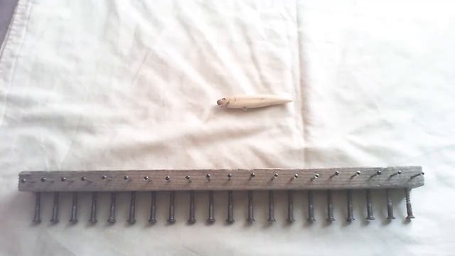 Изготовление воблера из дерева смотреть онлайн