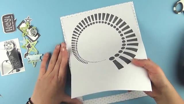 Scrapbooking Process - You're Pretty Rad; Cocoa Vanilla Studio