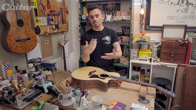 How to correctly restring your acoustic | Guitar.com DIY смотреть онлайн