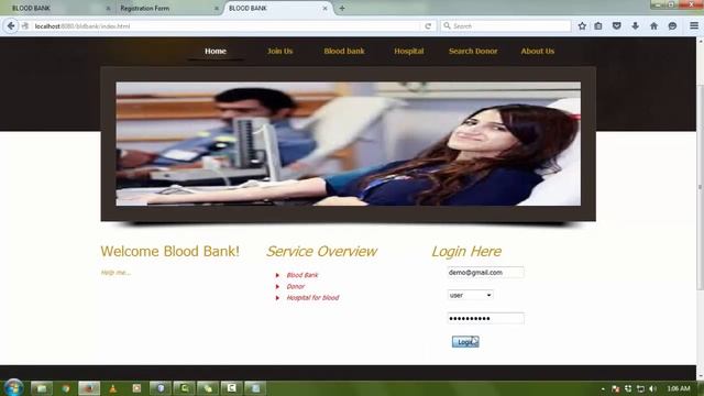 Java web project using jsp, servlet, html, mysql and netbeans (project on blood bank ) смотреть онлайн