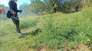 Мотокоса STIHL FS 250 в работе?