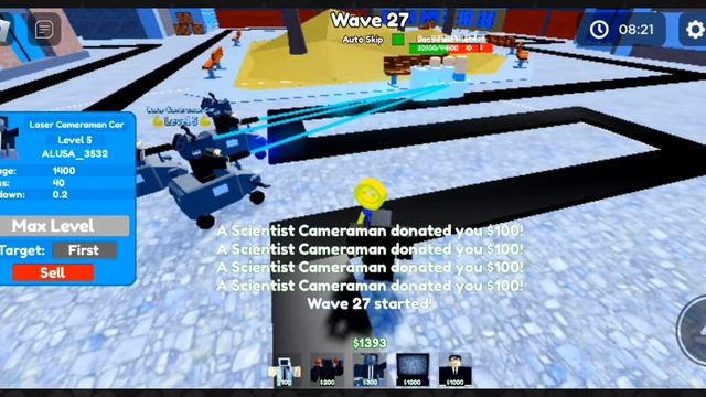 ???2СПОСОБ ФАРМА 1200 МОНЕТ В ЧАС:TOILET TOWER DEFENSE смотреть онлайн