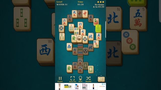 Mahjong solitaire classic water 31 смотреть онлайн