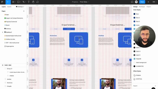 CRIANDO ANIMAÇÃO DE TABS NO FIGMA смотреть онлайн