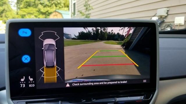 2021 Volkswagen/VW ID.4 Rearview Camera settings. смотреть онлайн