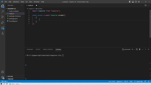 TypeScript Meets Inquirer.js | A Hands-On Tutorial for Building Interactive CLI Experiences смотреть онлайн