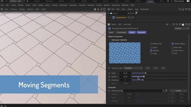 C4D Plugin - Topoformer 2.0 смотреть онлайн