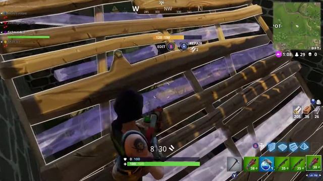 My first "recorded" kill on Fortnite recorded with NVIDIA GeForce Experience смотреть онлайн