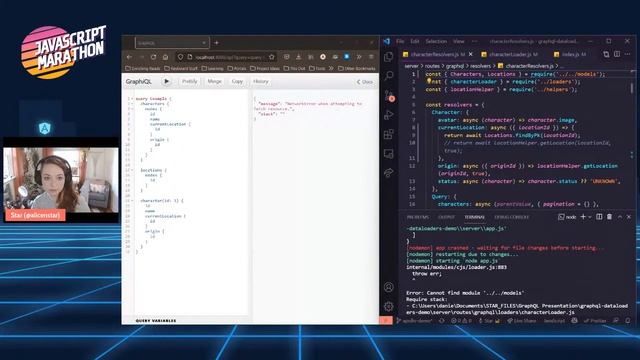 JavaScript Marathon | Intro to GraphQL Dataloaders смотреть онлайн