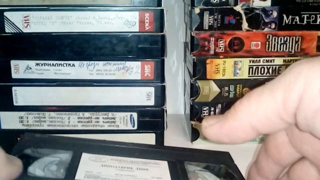 Обзор.VHS кассеты. смотреть онлайн