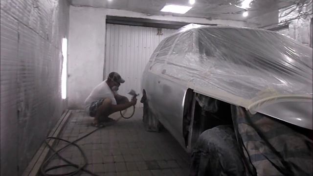 Из утиля в идеал! Покраска авто ваз 2111. Кузовной ремонт, автомобиль ремонт, покраска авто видео. смотреть онлайн