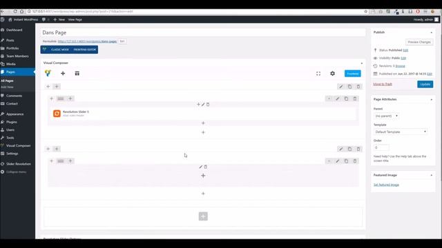 Waves WordPress Theme - Building a Page with Visual Composer смотреть онлайн