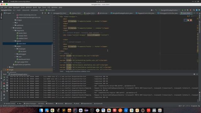 How to show current active menu in admin lte when config with springboot смотреть онлайн