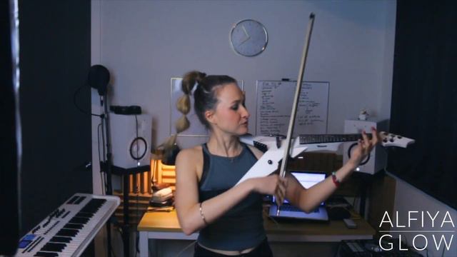 RÜFÜS DU SOL Underwater | electric violin remix Alfiya Glow смотреть онлайн