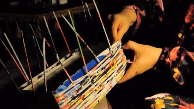 Плетение из лозы журналов.Веревочка.Ч-5. смотреть онлайн