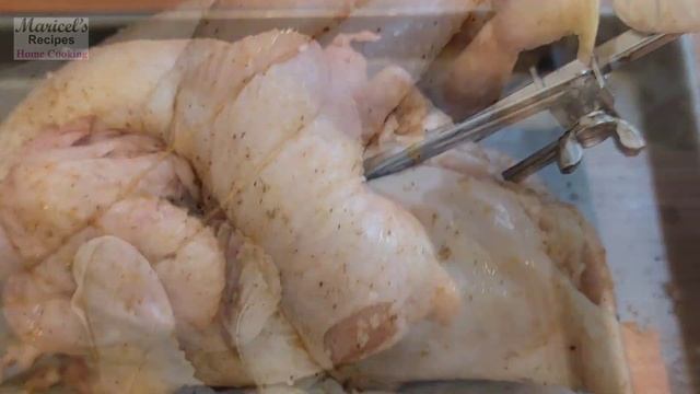 Air Fryer Rotisserie Chicken