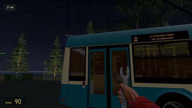 Запуск АКСМ-321 в Trolleybus FS