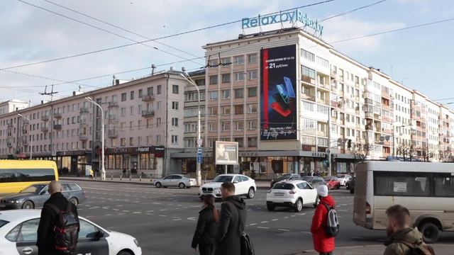 Медиафасад Независимости, 72. 103 кв.м. смотреть онлайн