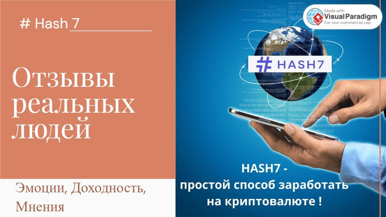 Отзывы реальных людей о народном инструменте для пассивного дохода Hash7 Эмоции, Доходность, Мнения смотреть онлайн