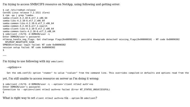 ntlmssp_handle_neg_flags: Got challenge flags[0x60898205] - possible downgrade detected!... смотреть онлайн