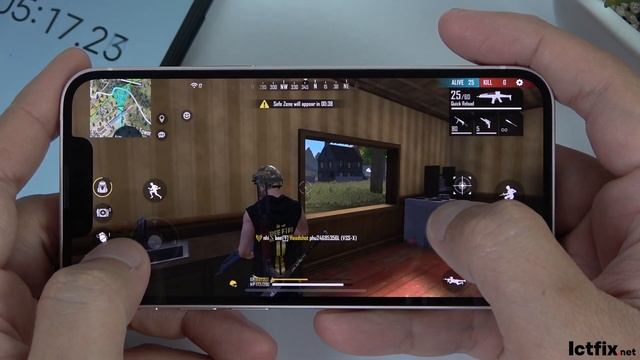 iPhone 13 Mini Free Fire Gaming test | Apple A15 Bionic, 4GB Ram смотреть онлайн