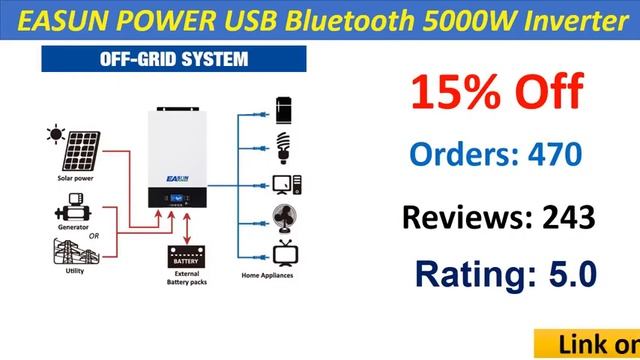 Top 5 Best EASUN Solar Inverters In 2020 | EASUN Solar Inverters Collection смотреть онлайн