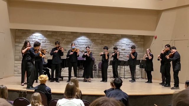 Danny Boy & Tango El Choclo -Suzuki String School of Guelph ~Ehnes group смотреть онлайн