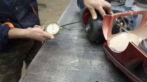 Мощный 3х турбинный двигатель для строительного пылесоса. Своими руками.