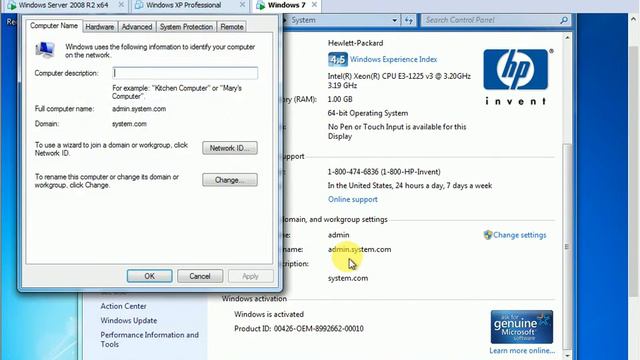 How to Change Domain to Workgroup in windows 7 PC смотреть онлайн