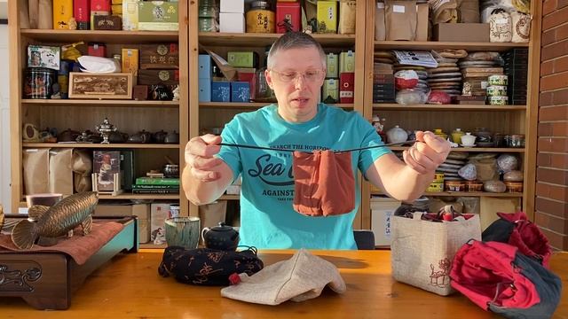 ? СУМКИ для чайной посуды. Мешок-переноска для чайника смотреть онлайн